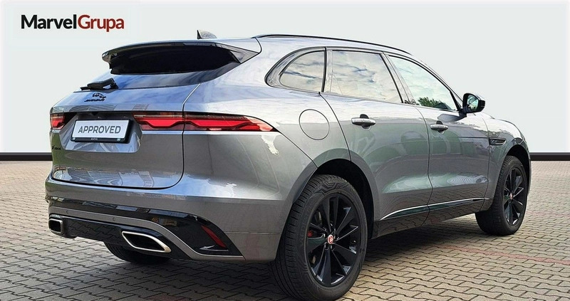 Jaguar F-Pace cena 354800 przebieg: 21597, rok produkcji 2022 z Niepołomice małe 704